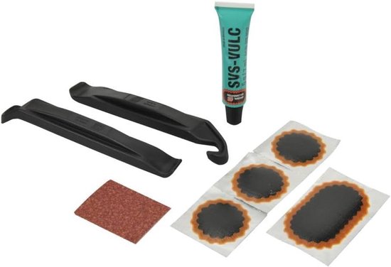 Reparatieset voor Lekke Banden Fiets MTB ATB - Compleet 9-Delig Set van Bimoox