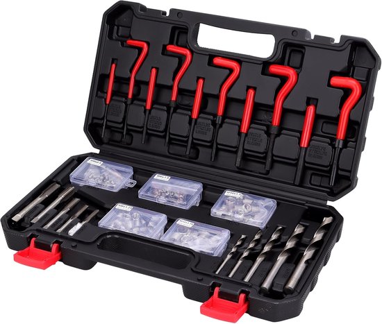 Reparatieset voor metrische schroefdraad 131 stuks