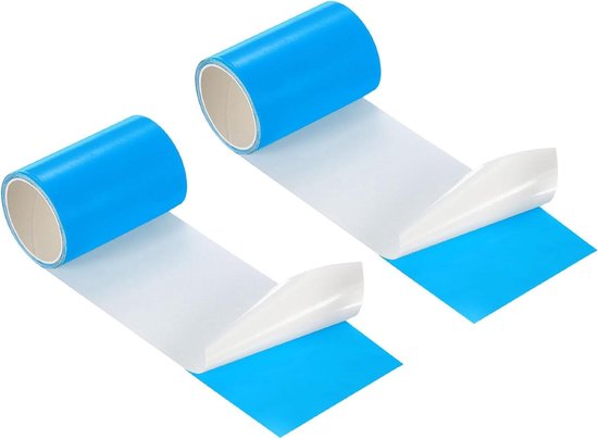 Reparatieset voor opblaasbare producten - Luchtmatras - Waterdicht - Blauw - Zwembad - Voor reparatie - Geschikt voor matrassen en zwembaden - Blauw. van Merkloos