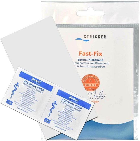 Reparatieset voor PVC: Waterbedden, Tenten, Zeildoeken, Opblaasbare Boten, Zwembaden, Springkussens, Campinge en Reclameballonnen van Merkloos