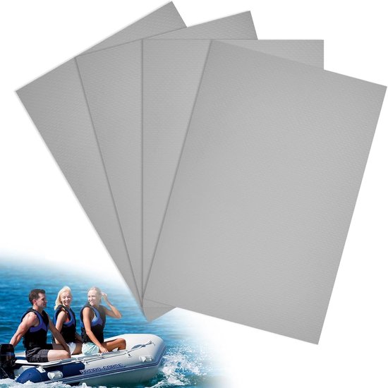Reparatieset voor Rubberboten - Inclusief Plakset - Eenvoudig Zelf Te Gebruiken - Geschikt voor Diverse Rubberboten