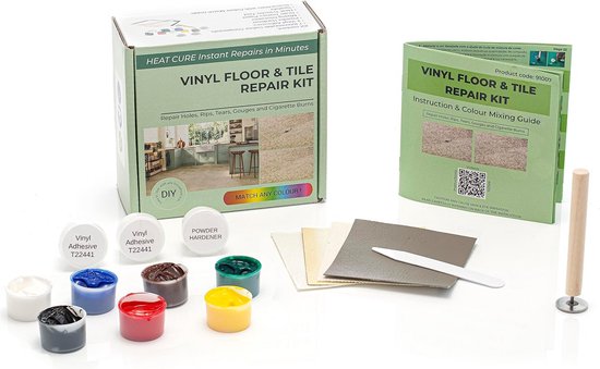 Reparatieset voor Vinyl Vloeren en Tegels - Hittebehandeling van Merkloos