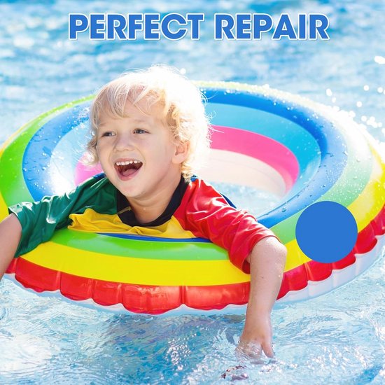 Reparatieset voor Zwembad - Zelfklevende Waterdichte Pleisters en Onderwater Reparatiematerialen van Bestway
