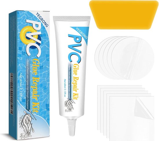 Reparatieset - Waterdichte Patches - Snelle Herstellingen - Hoge Sterkte Lijm - 15x4x3 cm van Merkloos