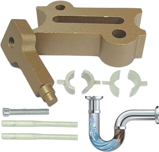 Reparatieset Waterleiding - Lekkage Kit - Sanitair Reparatie - Hotmelt Technologie - 7.5 x 2.4 cm - Aluminium