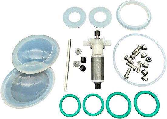 Reparatieset Waterpomp - Onderdelen Kit - Bubbelbad Onderhoud - Lost E02 Foutmelding - 127 x 762 x 127 cm - Zwart