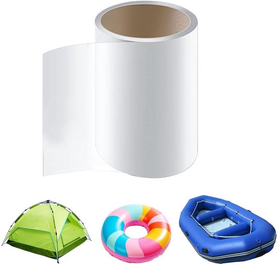 Reparatieset Zwembad - Lekstop Tape - Waterdicht Maken - Zelfklevende TPU Pleisters - 100 x 15 cm - Doorzichtig