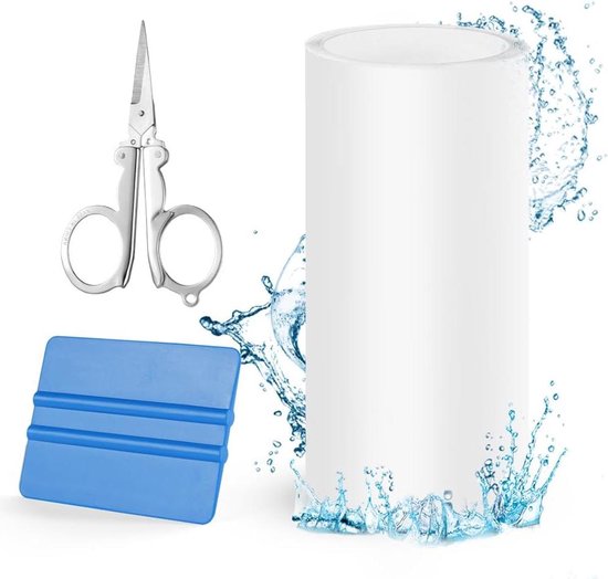 Reparatieset Zwembad - Lijm Reparatie PVC - Lekkages Dichten - Onderwater Reparatie - 10 x 150 cm - Transparant