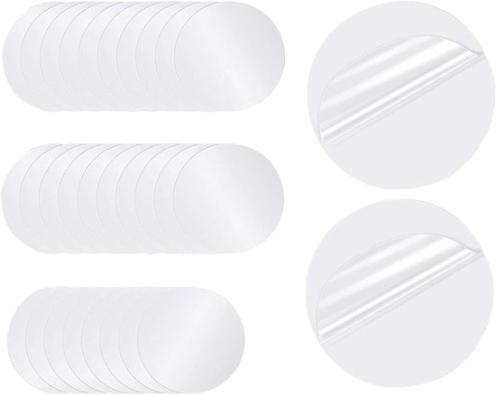 Reparatieset Zwembad - Luchtbed Patch - Lekkages Dichten - Zelfklevend Waterdicht - 30 Stuks - Transparant