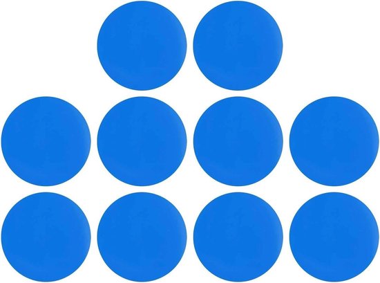 Reparatieset Zwembad - PVC Pleisters - Waterdicht Maken - Zelfklevend - Diverse Vormen - Blauw