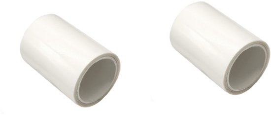 Reparatietape - 2 Stuks - 7cm x 2M - TPU - Transparant - Reparatiedoek - Zelfklevend - voor luifel, zeil, boothoezen en tenten - Waterdichte afdichtingstape - Reparatiestickers