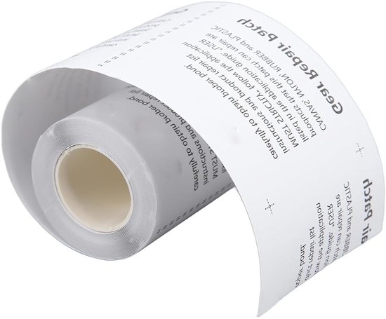Reparatietape - Luchtmatras Fix - Opblaasbaar Repareren - Hittebestendig TPU - 375cm Rol - Transparant
