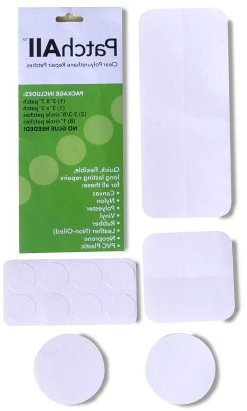 Reparatietape Set - Plastic Plakker - Snelle Reparatie - Waterdichte Afdichting - Multi-Pack - Helder