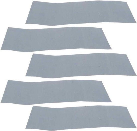 Reparatietape Set - Waterdichte Patches - Tent Repareren - Zelfklevend Nylon - 178 x 75mm - Grijs