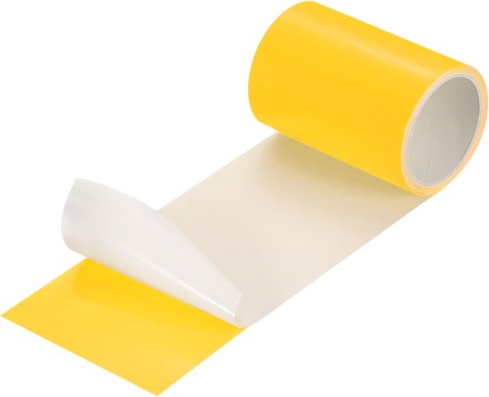 Reparatietape Set - Waterdichte Plakstrips - Opblaasbaar Repareren - Zelfklevend TPU Materiaal - 15 Meter Rol - Geel van Merkloos