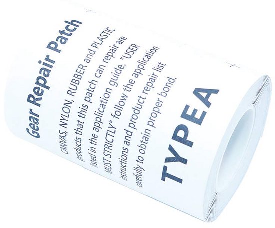 Reparatietape Set - Waterproof Patches - Tent Reparatie - Onzichtbare Herstelling - 7.5 x 375 cm - Transparant van Merkloos