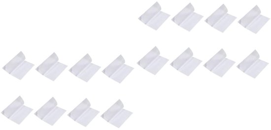 Reparatietape Sets - Tent Stickers - Buiten Reparatie - Waterdicht & UV Bestendig - 7x7cm - Transparant