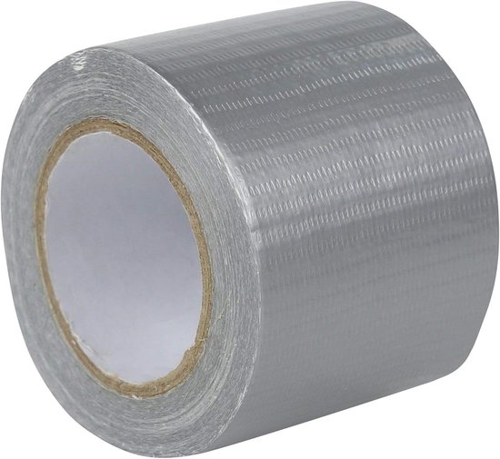Reparatietape - Tent reparatie - Outdoor gebruik - Sterke lijm - 10 meter - Grijs