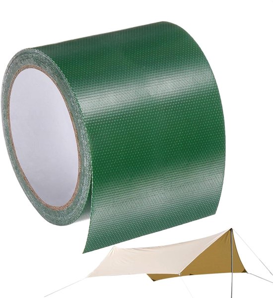 Reparatietape - Tent reparatie - Waterdicht maken - Hittebestendig ontwerp - 5 x 500 cm - Transparant van Merkloos