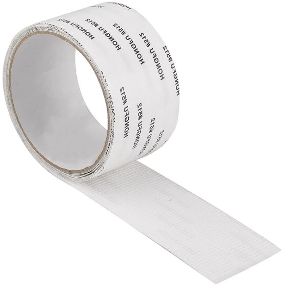 Reparatietape voor Horren - Hor reparatiekit - Gaten Dichten - Sterke Hechting - 5 cm x 2 m - Wit
