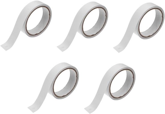 Reparatietape Waterdicht - Luchtbed Tape - Lekkages Dichten - Zelfklevend PE Materiaal - 500 cm - Wit