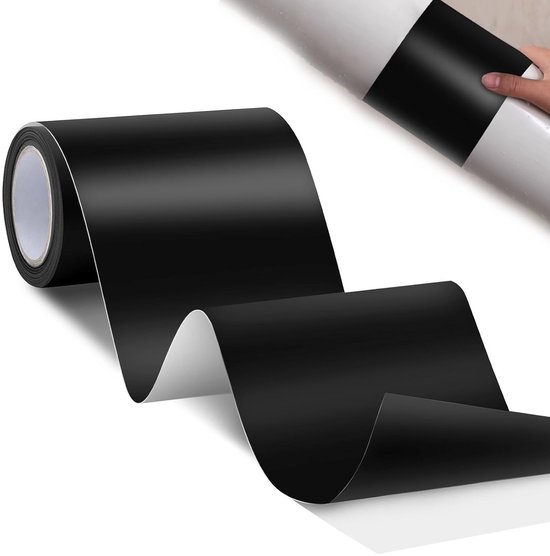 Reparatietape - Waterdicht Plakband - Lekkages Dichten - Zelfklevend TPU Materiaal - 15 x 150 cm - Zwart van Merkloos