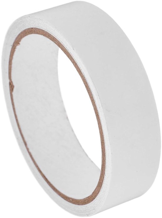 Reparatietape - Waterdichte tape - Zwembad onderhoud - Duurzaam polyethyleen - 500 cm lengte - Wit van Merkloos