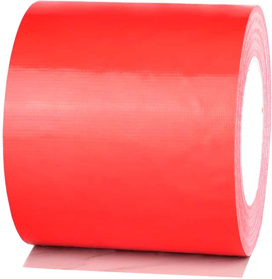 Reparatietape Zeil - Waterdichte Plakband - Snelle Reparatie - Sterke Hechting - 5 Meter Lang - Rood van Merkloos