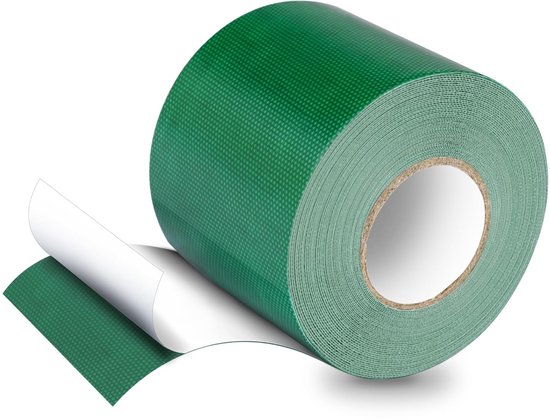 Reparatietape Zeildoek - Waterdichte Patch - Snelle Herstellingen - Sterk en Flexibel - 10 Meter Lengte - Groen van Merkloos