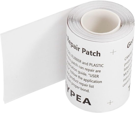 Reparatietape - Zelfklevende Patch - Waterdicht Repareren - Universeel Materiaal - 7.5 x 375 cm - Transparant