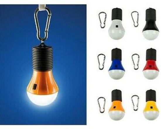 Resal Homeware Ophangbaar LED Campinglamp Met Karabijn Haak - 1 Stuk van Resal Homeware