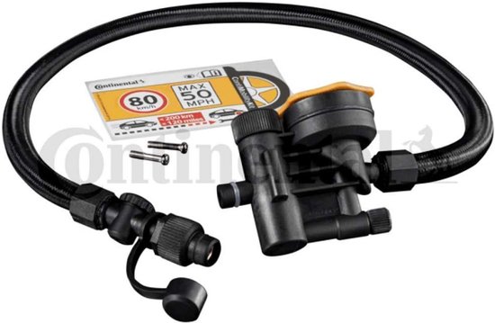 Reserve Slang - Vervangingsonderdeel - Bandreparatie - Specifiek voor Mobiele Kits - 11.7 cm - Zwart van Merkloos
