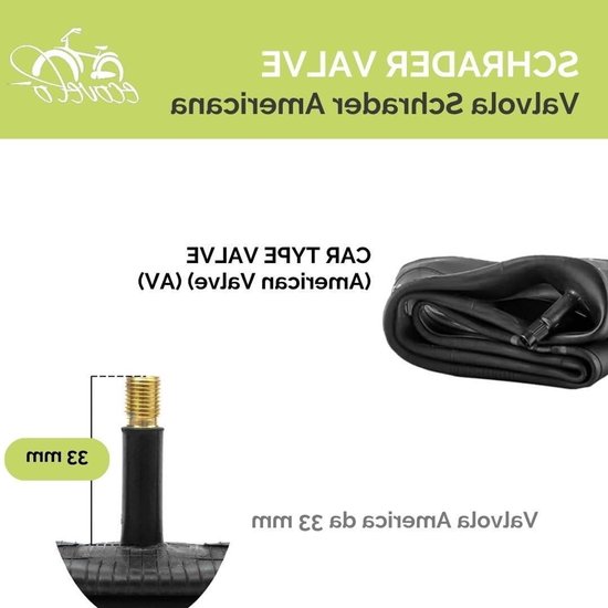 Reservebandenkamer - Bandenventiel - Voertuigonderhoud - Luchtdicht Butyl - 6.00-16 Inch - Zwart