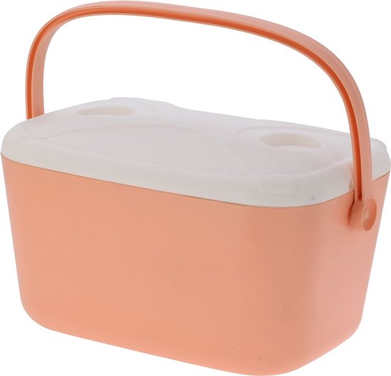 Retro Koelbox 20L - 32x27x47cm - Roze van Bo-Camp