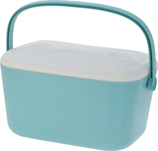 Retro Koelbox 20L - 32x27x47cm - Turquoise van Campart Travel