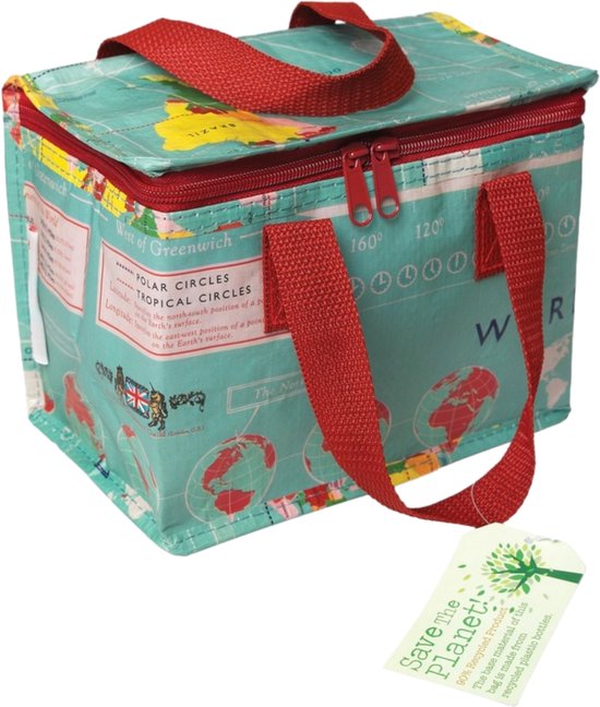 Rex London - Koeltas 'World Map' van Rex London