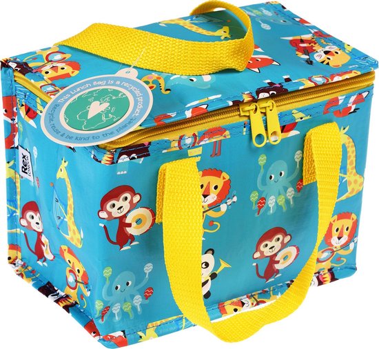 Rex London Lunchtasje - Koeltasje Vrolijke dieren - Animal Band van Rex London