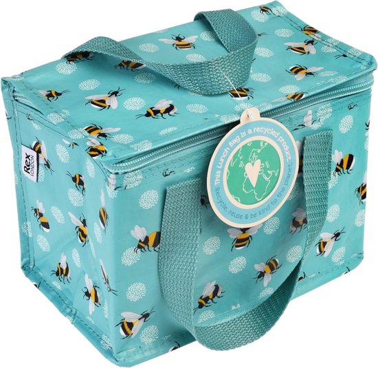 Rex London - Lunchtasje met bijen 'Bumblebee' van Rex London