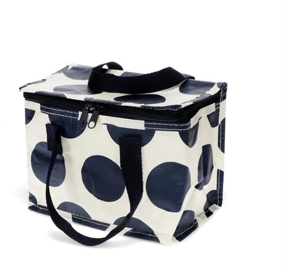 Rex London Spotlight - Koeltasje / Lunchtasje - Navy on White van Rex London