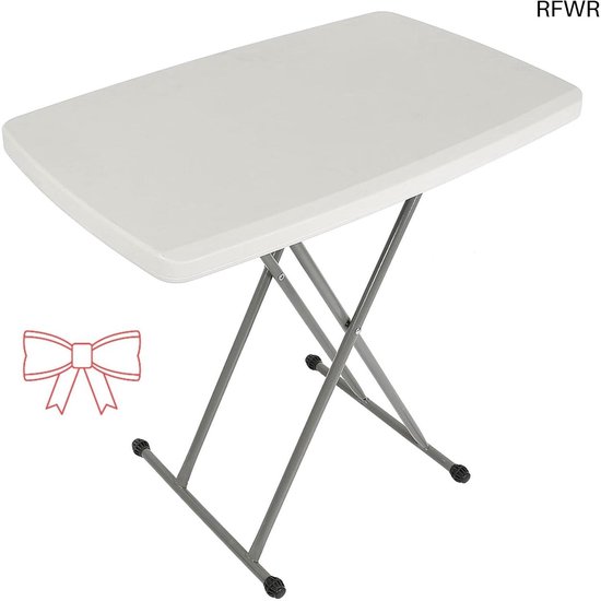 RFWR® Inklapbare Hoge Statafel - Weerbestendige Tuintafel voor Buiten en Binnen - Praktische Klaptafel voor Feesten en Kamperen