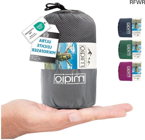 RFWR® Lichtgewicht 2-in-1 Slaapzak en Reislaken XL voor Avontuurlijke Reizen van RFWR