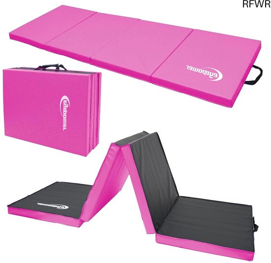 RFWR® Opvouwbare Gymnastiekmat 180x60 cm - Dikke Yogamat voor Thuis en Buiten - Ideaal voor Kinderen en Volwassenen - Veilig, Zacht en Duurzaam van RFWR