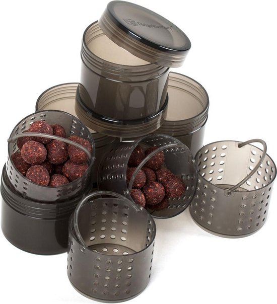 Ridgemonkey Modular Hook Bait Pots - Black - Zwart van Ridgemonkey