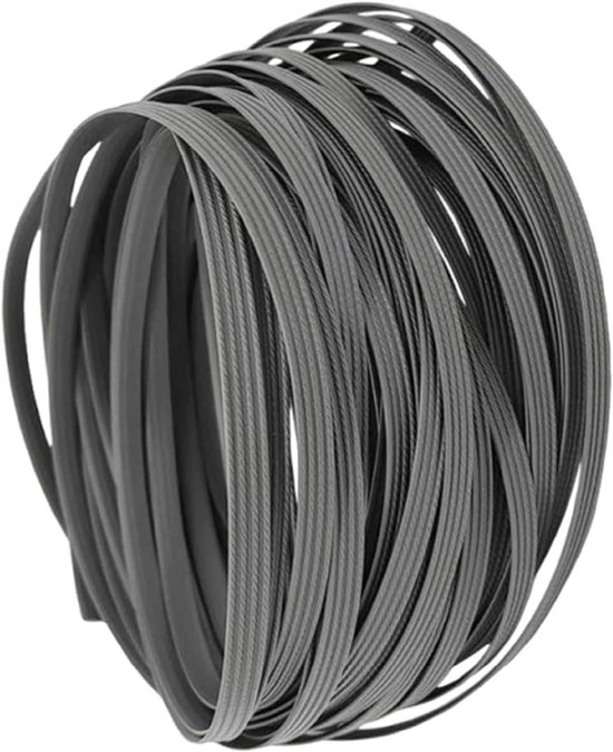 Rieten Reparatieset - Vlechtmateriaal - Meubels Herstellen - Waterdichte Strips - 120 Meter - Grijs