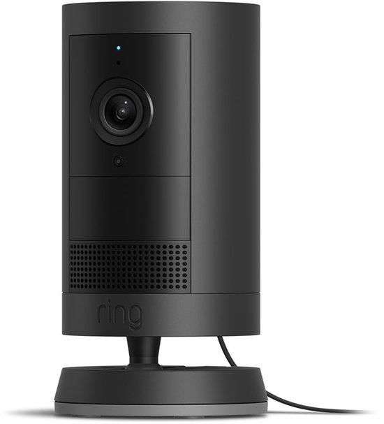 Ring Outdoor Camera Plus - plug-in - zwart - buitencamera - 2k van Ring
