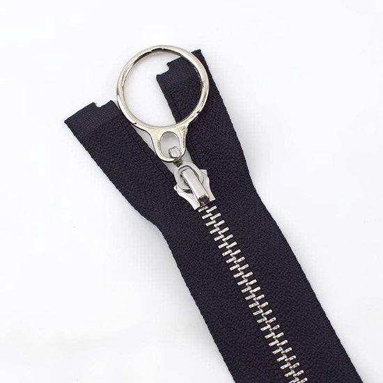 Rits Reparatie Kit - Naai Accessoires - Kleding Maken - Dubbele Slider - 25CM - Zwart