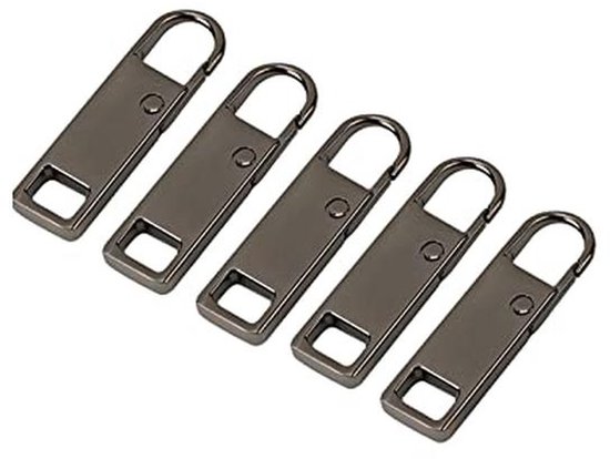 Rits Reparatieset - 5 Stuks Zip Trekkers voor DIY Vervanging en Reparatie