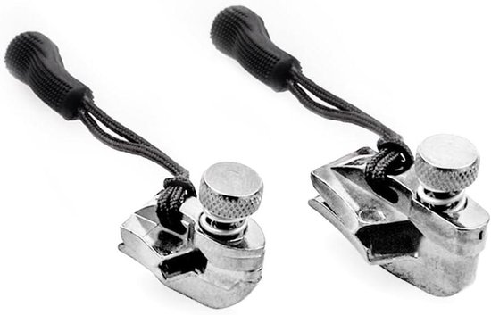 Ritssluiting reparatieset - Vervangende rits - Kleding repareren - Universeel toepasbaar - 3 maten - Zilver