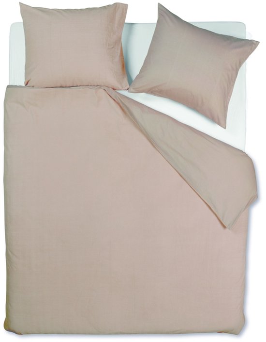 Rivièra Maison Connor dekbedovertrek - Eenpersoons - 140 x 200/220 cm - Zand