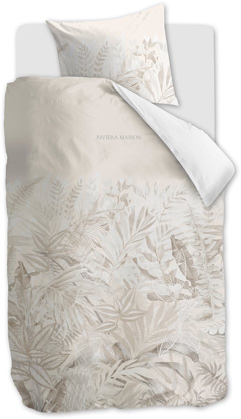 Rivièra Maison - Dekbedovertrek Soft Shades, Zandkleur, 100% Katoen van Riviera Maison